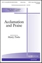 Acclamation and Praise SATB choral sheet music cover